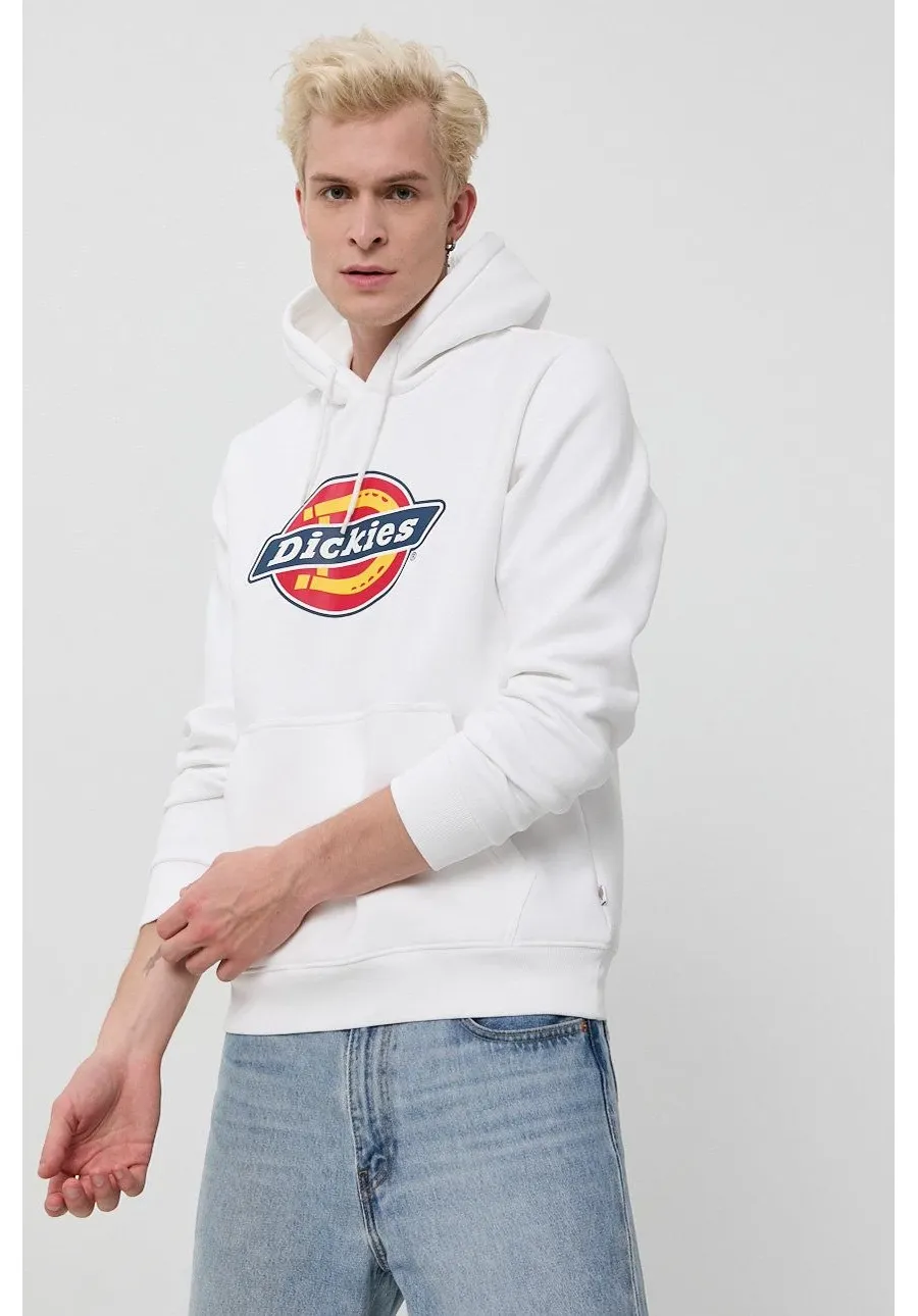 obrazek 1 Dickies Bluza męska kolor biały z kapturem z nadrukiem DK0A4XCBWHX-WHITE