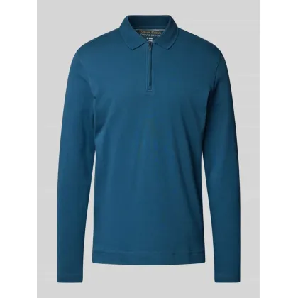 Zdjęcie Koszulka polo z krótkim zamkiem błyskawicznym