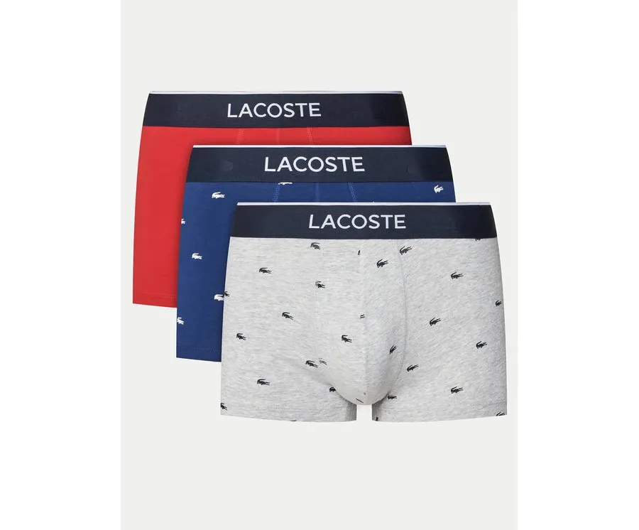 obrazek 1 Lacoste Komplet 3 par bokserek 5H1299 Kolorowy