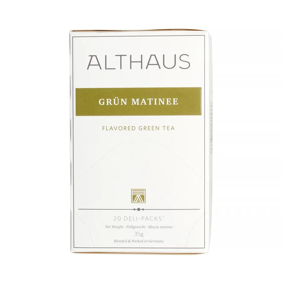 obrazek 1 Althaus - Grun Matinee Deli Pack - Herbata 20 saszetek ALTHAUS