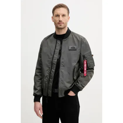 Zdjęcie Alpha Industries kurtka bomber Alpha Industries Ma-1 Ttc męski kolor szary przejściowa 126101.136-GRAFITOWY