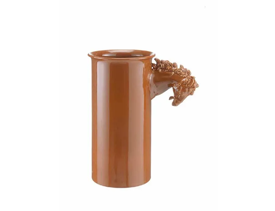 obrazek 1 Designerski wazon ceramiczny dla miłośników koni