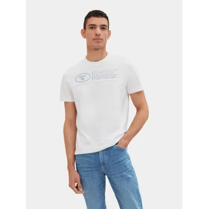 Zdjęcie Tom Tailor T-Shirt 1035611 Biały Regular Fit