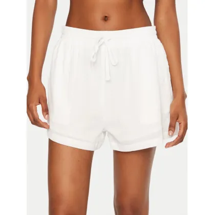 Zdjęcie Seafolly Szorty materiałowe Beachedit 55429-SH Biały Regular Fit