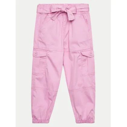 Zdjęcie OVS Spodnie cargo 1989358 Różowy Regular Fit