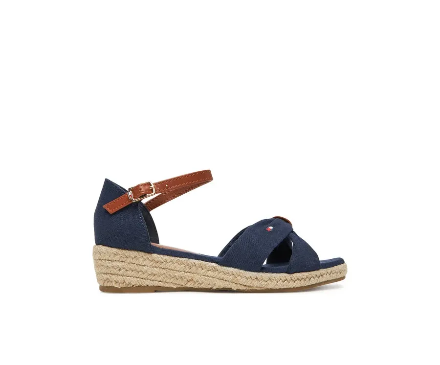 obrazek 1 Tommy Hilfiger Espadryle T3A7-33801-0048 S Granatowy