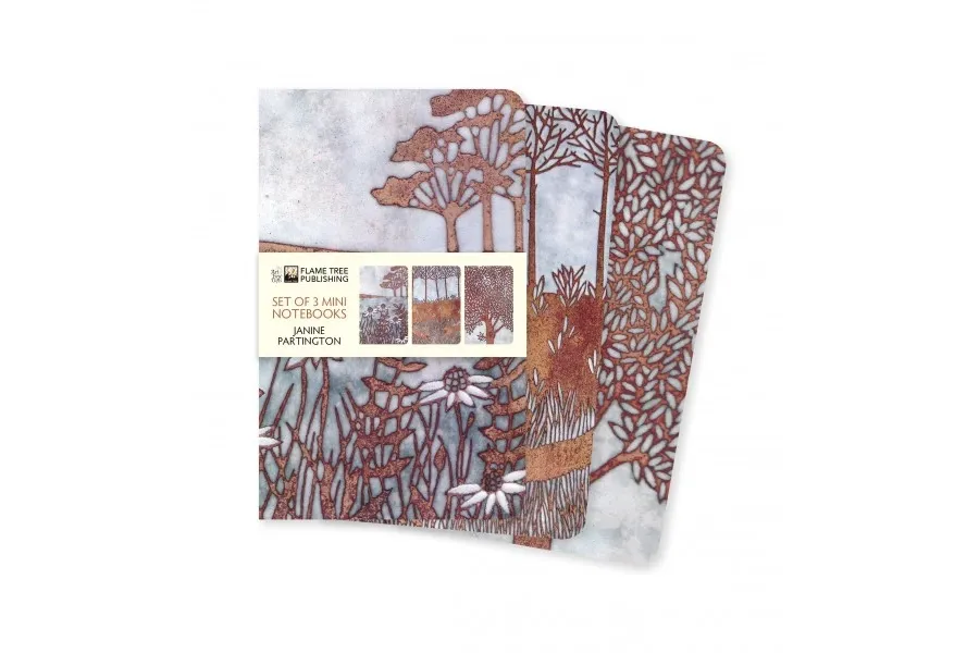 obrazek 1 Luksusowa kolekcja mini notatników Janine Partington - Flame Tree Publishing