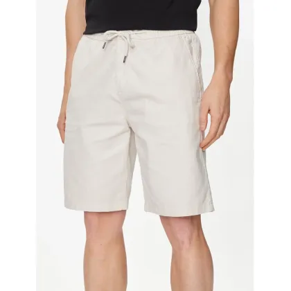 Zdjęcie Guess Szorty materiałowe Mick M4GD02 WFBXA Écru Regular Fit