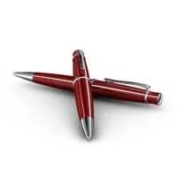 Zdjęcie Charakterystyczny długopis w czerwonym kolorze