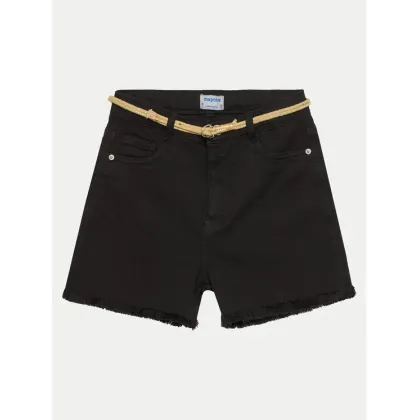 Zdjęcie Mayoral Szorty jeansowe 275 Czarny Regular Fit