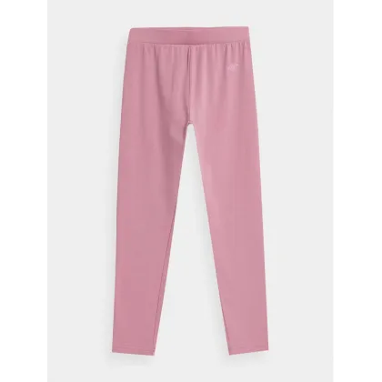 Zdjęcie 4F Legginsy 4FJAW23TTIGF093 Różowy Slim Fit