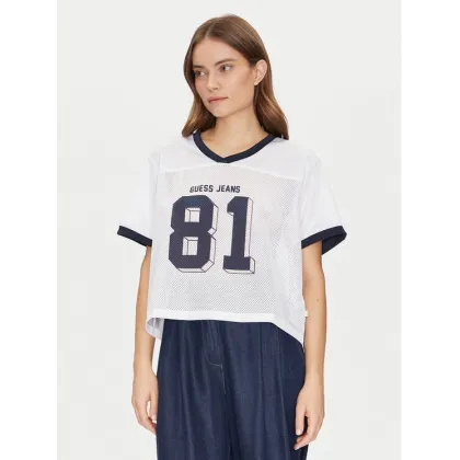 Zdjęcie Guess Jeans T-Shirt W5GI59 KCTE2 Biały Regular Fit
