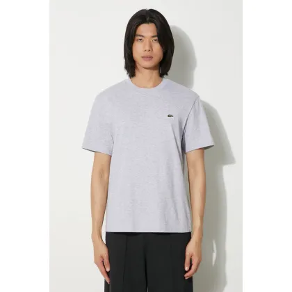 Zdjęcie Lacoste t-shirt bawełniany kolor szary TH7318