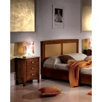 Picture Bedside table with 3 drawers in a classic style - Fratelli Mirandola