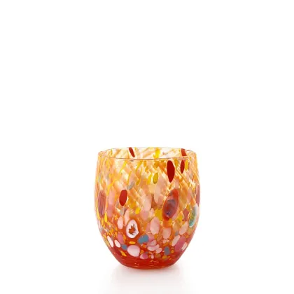 Zdjęcie Ręcznie robiony komplet 6 szklanek do wody (9 cm)