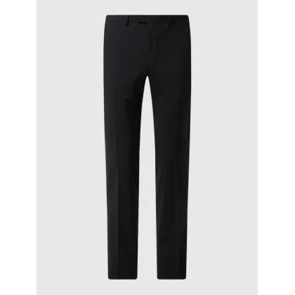 Zdjęcie Spodnie do garnituru o kroju extra slim fit z dodatkiem żywej wełny