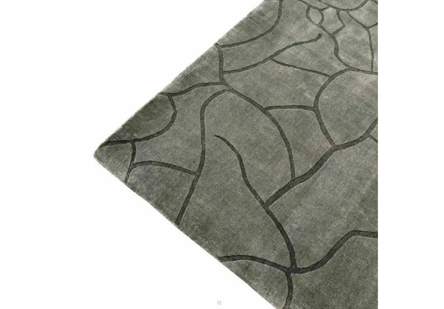 obrazek 4 Abstrakcyjny kremowy dywan z wełny - Sartori Rugs