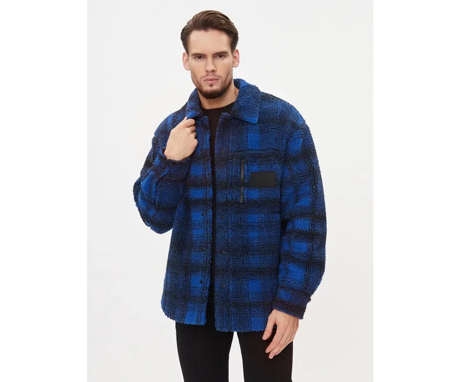obrazek 1 Calvin Klein Jeans Kurtka przejściowa J30J324312 Granatowy Relaxed Fit