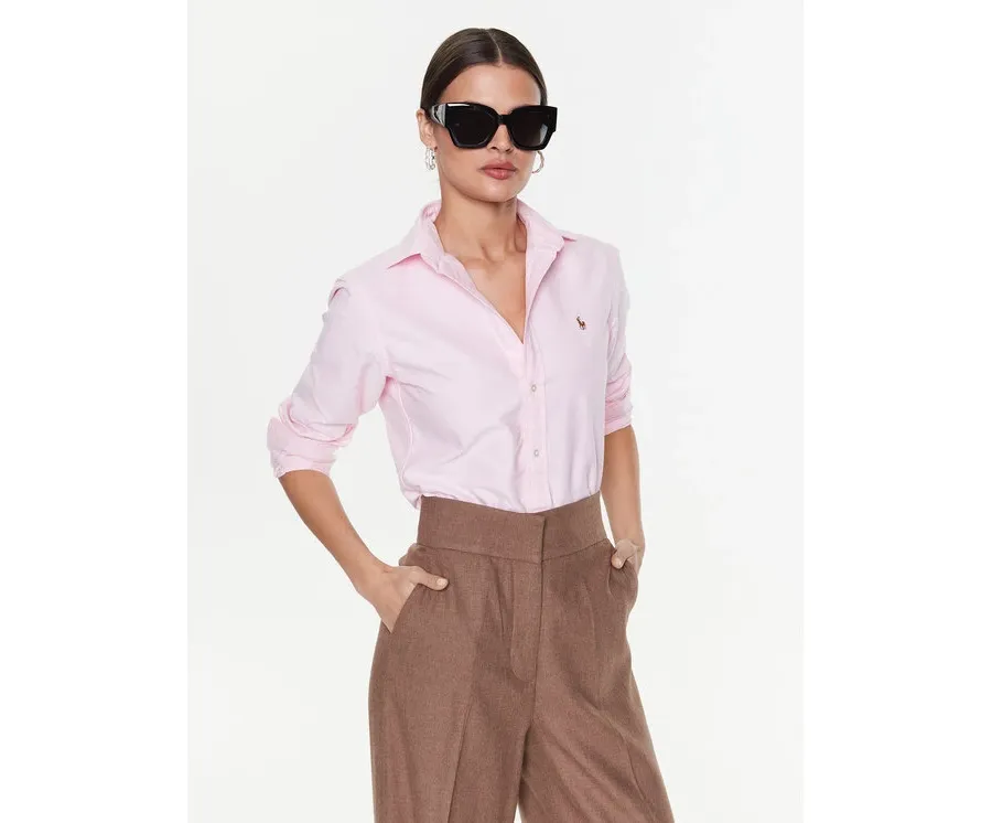 obrazek 1 Polo Ralph Lauren Koszula 211891377002 Różowy Regular Fit