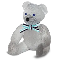 Picture Perfume bottle in the shape of a teddy bear - Daum brand
