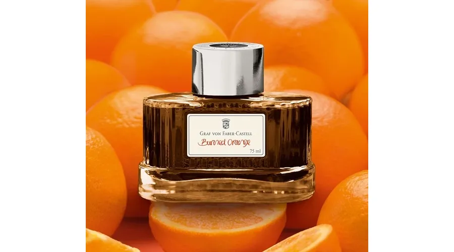 obrazek 4 Pomarańczowy atrament do pióra - Graf von Faber-Castell Burned Orange