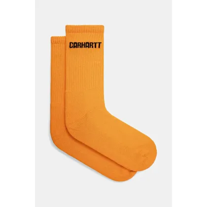 Zdjęcie Carhartt WIP skarpetki Industry Socks kolor pomarańczowy I034371.2N8XX