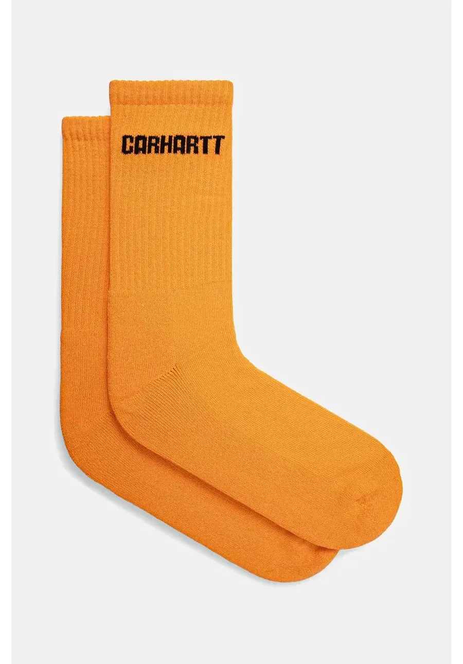 obrazek 1 Carhartt WIP skarpetki Industry Socks kolor pomarańczowy I034371.2N8XX