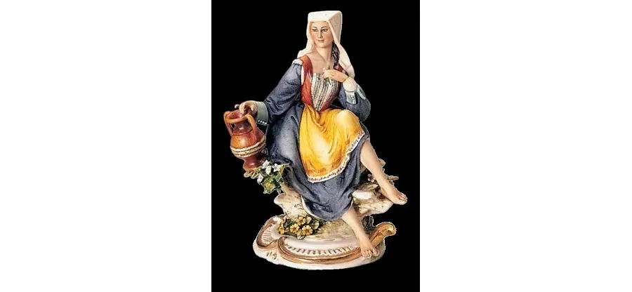 obrazek 1 Kobieta z dzbanem - porcelana prosto z Włoch