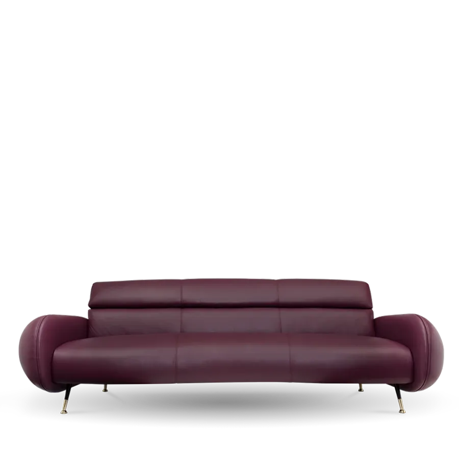 obrazek 1 Fioletowa kanapa do salonu marki Essential Home