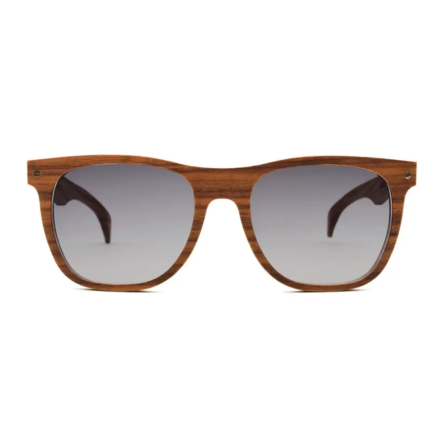 obrazek 1 Piękne, damskie okulary z ciemnego drewna - Legno Light