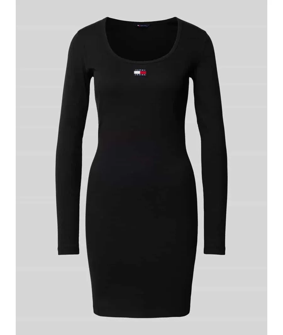 obrazek 1 Sukienka mini z prążkowaniem