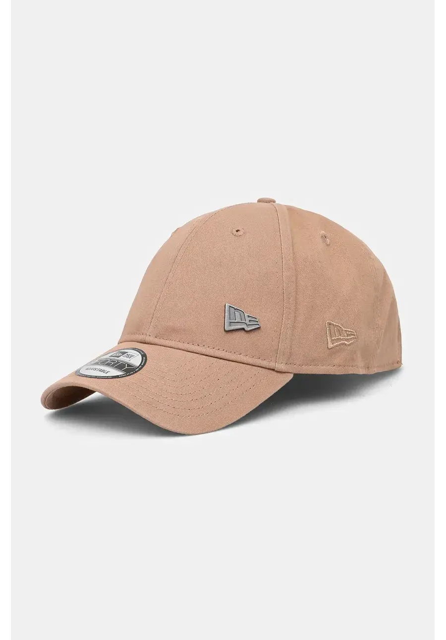 obrazek 1 New Era czapka z daszkiem bawełniana PIN 9FORTY® kolor brązowy z aplikacją 60565470