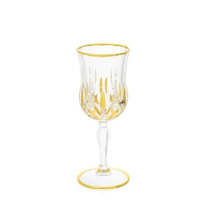 Zdjęcie Elegancki kryształowy komplet 6 kieliszków do wina (160 ml)