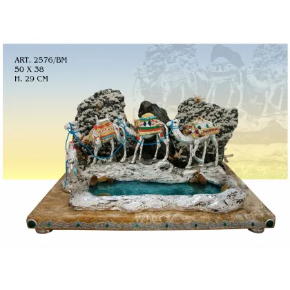 Zdjęcie Ekskluzywna figura wędrujących wielbłądów