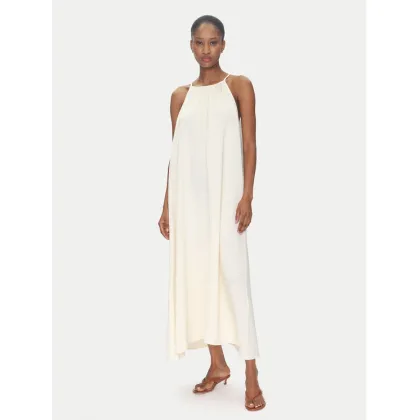 Zdjęcie ViCOLO Sukienka letnia Abito TD0757 Écru Regular Fit