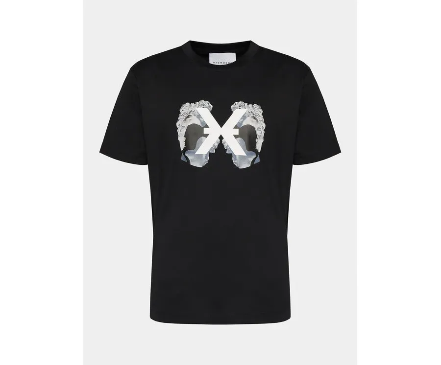 obrazek 1 Richmond X T-Shirt Olinari UMP24140TS Czarny Regular Fit