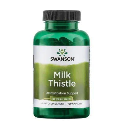 Zdjęcie Swanson Full Spectrum Milk Thistle Preparat na wątrobę Kapsułki