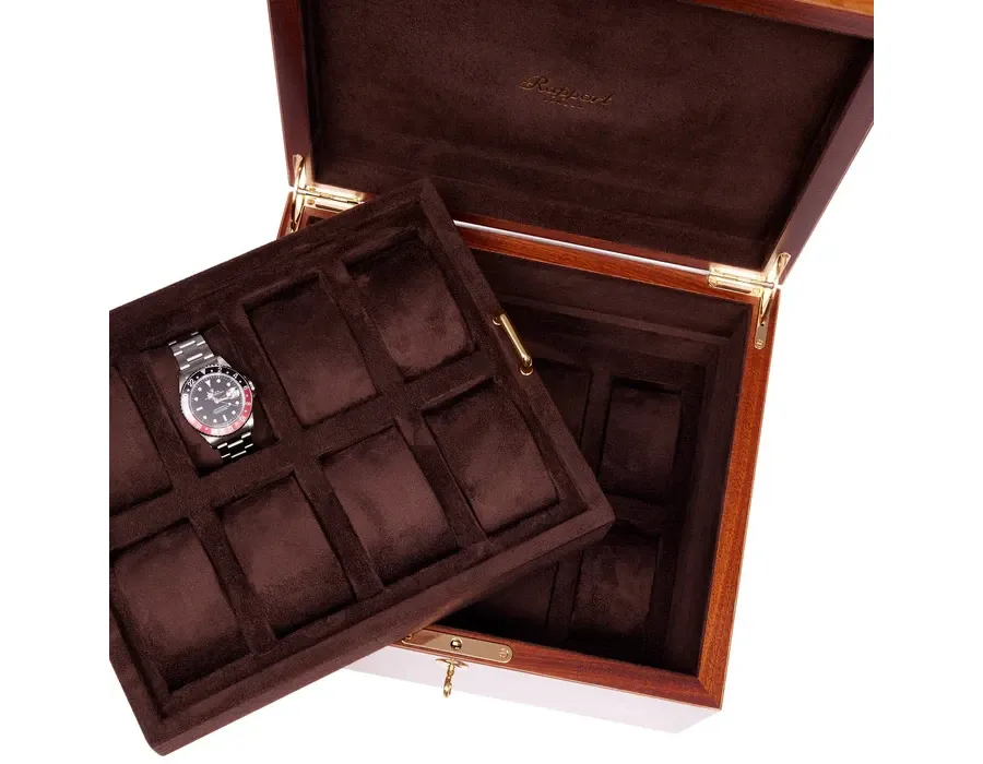 obrazek 4 Ekskluzywne pudełko z drewna na 16 zegarków