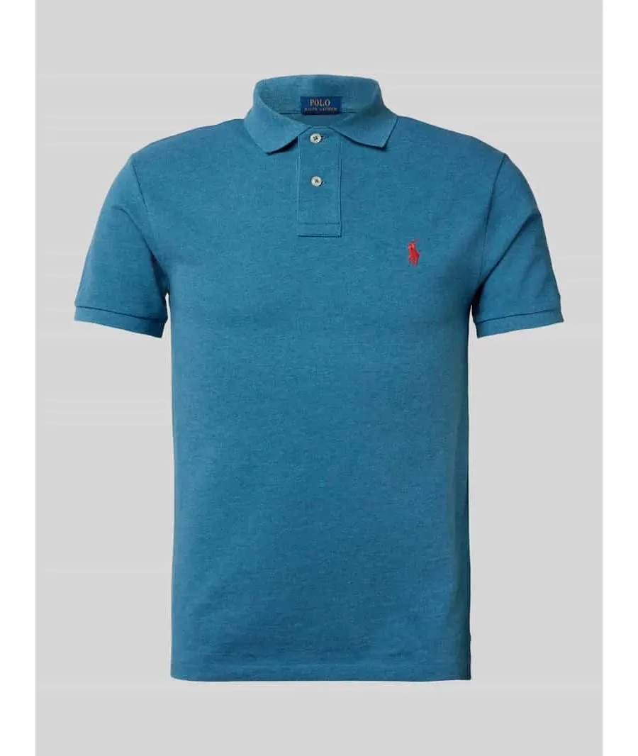 obrazek 1 Polo Ralph Lauren Polo 710536856412 Błękitny Slim Fit