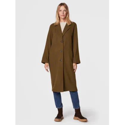 Zdjęcie Marc O'Polo Płaszcz wełniany 208 60857 1231 Brązowy Regular Fit