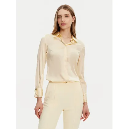 Zdjęcie Elisabetta Franchi Koszula CA-101-51E2-V420 Żółty Regular Fit