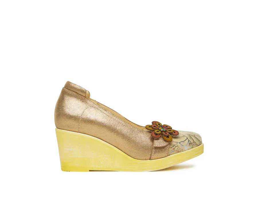 obrazek 1 Laura Vita Półbuty Reyano 55 Złoty