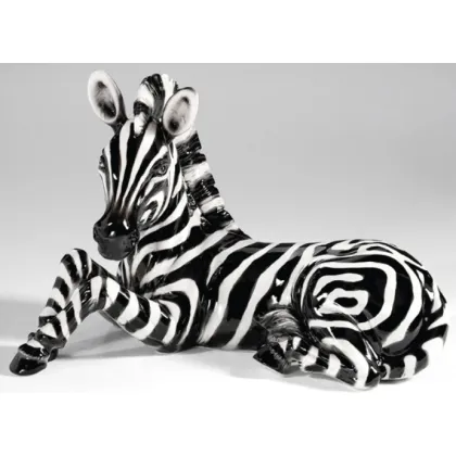 Picture Beautiful ceramic zebra figurine - Il Gattopardo