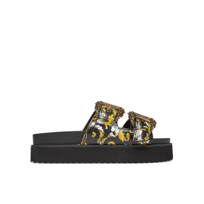 Zdjęcie Versace Jeans Couture Klapki 78VA3SM1 Czarny