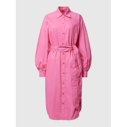 Zdjęcie Sukienka koszulowa z tasiemką w talii model ‘Kameran’