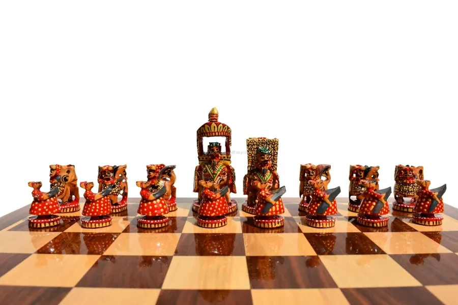 obrazek 6 Nadzwyczajna kolekcja Ambawari do gry w szachy idealna na prezent - The Chess Empire