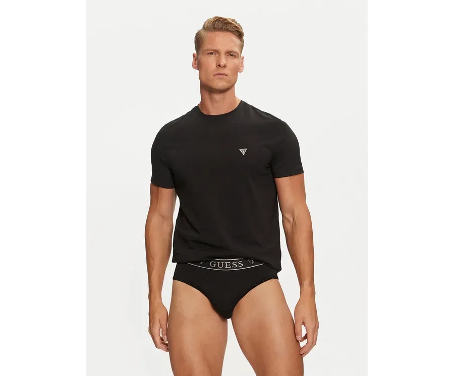 obrazek 1 Guess Piżama U4BG86 KCD31 Czarny Regular Fit