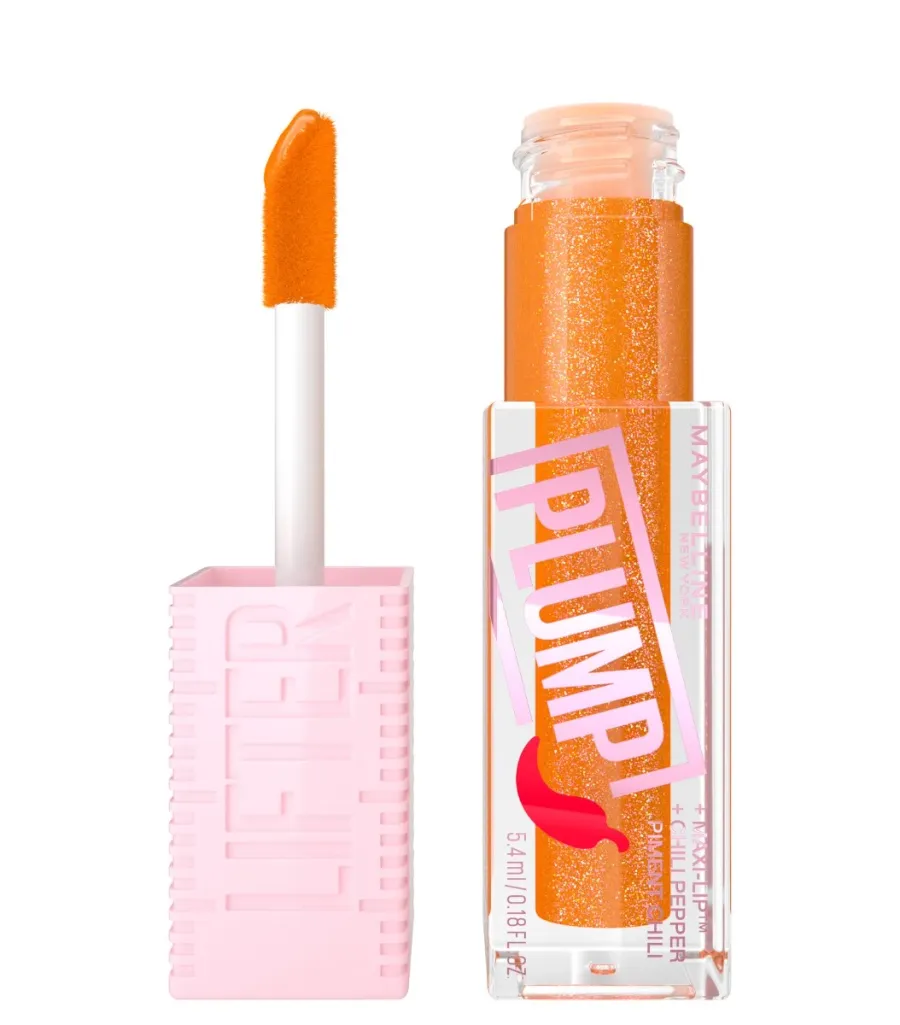 obrazek 1 Maybelline Lifter Plump Błyszczyk do ust 008 Hot Honey Hot Honey 5 ml