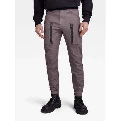 Zdjęcie G-Star Raw Spodnie materiałowe Zip Pkt 3D D21975-D504-G077 Szary Skinny Fit