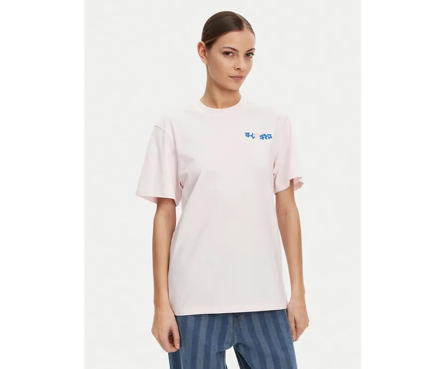 obrazek 1 HUGO T-Shirt Vintage Tee 50537239 Różowy Relaxed Fit